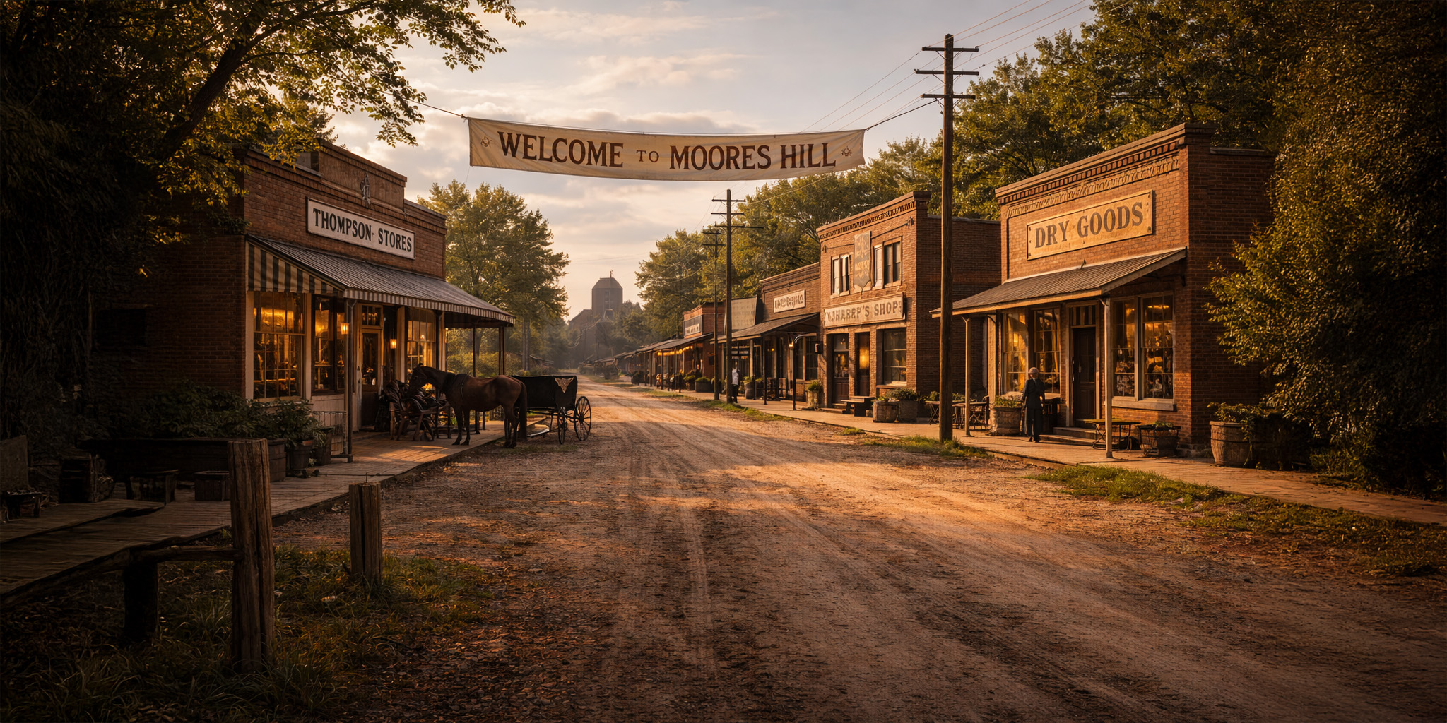 Carnegie Hall circa 1908 with horse and buggy in forefront